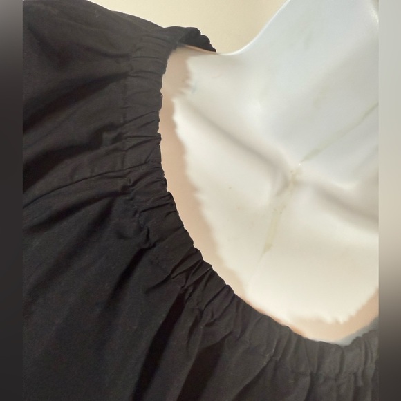 Women’s Talbots Black White Embroidered Top Blouse Size MP - Picture 4 of 8